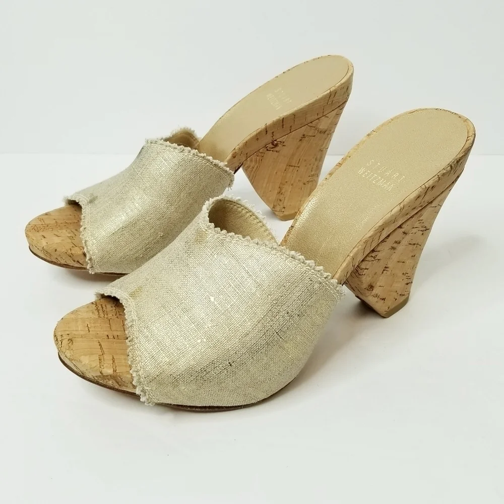 Stuart weitzman wedge heel sandals‎ - Picture 4 of 12